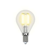 Лампа светодиодная LED-G45-6Вт/NW/E14/CL GLA01TR прозр. Uniel UL-00002207