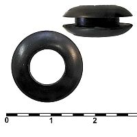 Втулка проходная RUICHI 8х14х10х6х2, резина EPDM | код 81223 | Ruichi