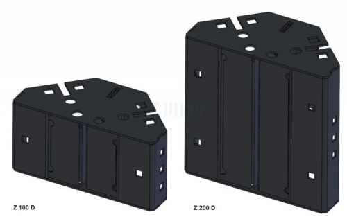 Угловой элемент цоколя двойной, 2шт. | код Z 200 D | ПРОВЕНТО