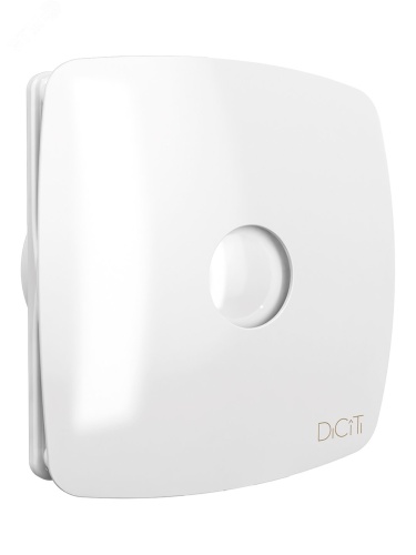 Вентилятор осевой вытяжной с обратным клапаном D100 | код RIO 4C | DiCiTi