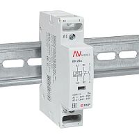 Контактор модульный КМ 25А 1NC+1NO 230VAC (1 мод.) AVERES EKF | код km-av-1-25-11-230V | EKF