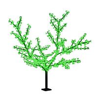 Дерево светодиодное "Сакура" 1.5м d кроны 1.8м 864LED зел. 60Вт 24В IP65 понижающ. трансф. в компл. Neon-Night 531-104