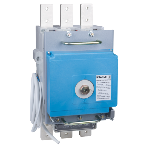 Автоматический выключатель ВА55-41-344730-1000А-690AC-НР230AC/220DC-ПЭ230AC-ОМ4-РЕГ-КЭАЗ (1 шт.) КЭАЗ | код 233761 | КЭАЗ Автоматический выключатель ВА55-41-344730-1000А-690AC-НР230AC/220DC-ПЭ230AC-ОМ4-РЕГ-КЭАЗ (1 шт.) КЭАЗ | код 233761 | КЭАЗ