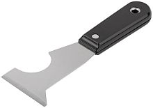 Шпатель многофункциональный малярный, пластиковая ручка Профи 63 мм | код 6650 | FIT