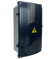 Щит монтажный пластиковый ЩМПпл-5 SOLID 543х311х164 IP55 прозрачная дверь | код KRZMI199 | KRZMI