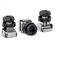 Набор крепежный винт М6х16. гайка М6. пластиковая шайба М6 для 19'' оборудования ( 50 шт) (18629s) | код SN 0020.900 | SYSMATRIX