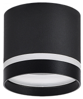 Светильник 4016 накл. потолочн. GX53 черный IEK | код LT-UPB0-4016-GX53-1-K02 | IEK