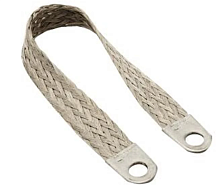 Шлейф заземления плоский луженый ПЗ 16-500 M8 (2шт./уп) HLT | код 081-37-012 | HLT