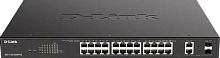 Коммутатор D-Link DGS-1100-26MPPV2/A3A (L2) 24x1Гбит/с 2xКомбо(1000BASE-T/SFP) 2SFP 24PoE 90W управляемый | код 1916278 | D-Link