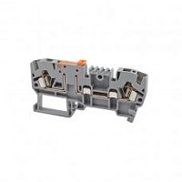 353 200, Клеммник пружинный с размыкателем на DIN-рейку, 2,5 мм.кв. (бежевый), YBK 2,5A | код 0.0.0.3.53200 | KLEMSAN