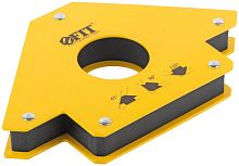 Угольник для сварки магнитный, тип ''стрелка'', усилие до 34 кг | код 81803 | FIT