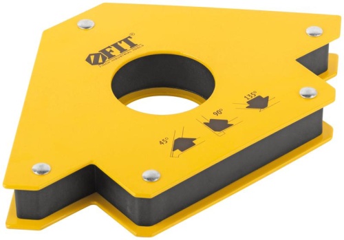 Угольник для сварки магнитный, тип ''стрелка'', усилие до 34 кг | код 81803 | FIT Угольник для сварки магнитный, тип ''стрелка'', усилие до 34 кг | код 81803 | FIT