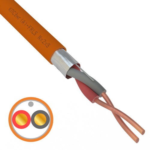 Кабель огнестойкий REXANT КПСЭнг(А)-FRLS 1x2x1,50 мм кв, бухта 200 м | код 01-4905-1 | REXANT Кабель огнестойкий REXANT КПСЭнг(А)-FRLS 1x2x1,50 мм кв, бухта 200 м | код 01-4905-1 | REXANT