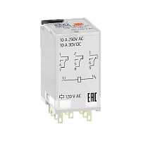 Промежуточное реле OptiRel G RP55-33-24D-10-CO-S/LD | код 282952 | КЭАЗ