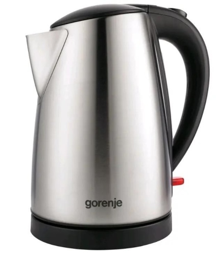 Чайник электрический Gorenje K17FE 1.7л. 2200Вт серебристый матовый корпус: металл/пластик | код 432468 | GORENJE