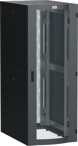 ITK LINEA S Шкаф серв. 19 48U 800х1000мм перф. дв. черный | код LS05-48U81-2PP | ITK by IEK