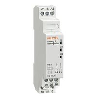 Реле импульсное RS-ML13, 1CO, 10A(250VAC), 24_240VAC/DC, через S, с памятью, 1M | код RS-ML13 | RELETEK