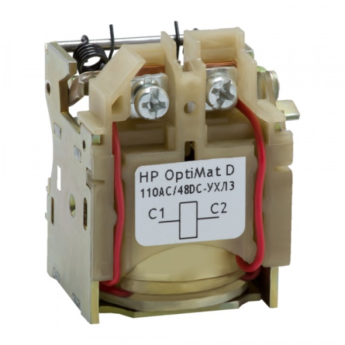 Расцепитель независимый OptiMat D-110DC/230AC-УХЛ3 | код. 143496 | КЭАЗ 