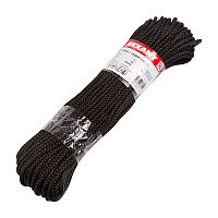 Шнур с сердечником 7 мм 50 м черный REXANT | код 77-1751-1 | REXANT