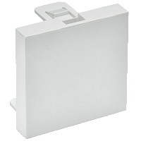 PRIMER ЗК-00-02-П Заглушка (2 мод.) бел. IEK | код PR-KK40D-Z-2-K01 | IEK