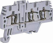 Клемма пружинная ESP-HMM.2/1+2 (2 мм2, серая, 1вх.+2вых.) | код 003903233 | ETI