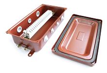 Коробка монтажная КМ 43-20 У3 IP43 ступенчатый ПВХ ввод ГОФРОМАТИК | код zeta30339 | ЗЭТА Новосибирск