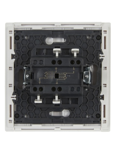 FORTE&PIANO Выключ. 1-кл. перекр. 10А FP212 бел. IEK | код FP-V13-0-10-1-K01 | IEK фото 2