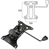 Механизм качания BRABIX Топ-ган для кресла, 150х255 мм, межцентровое расстояние крепежа, 532006 | код 532006 | BRABIX