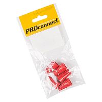Соединительный изолирующий зажим PROconnect СИЗ-5 , 4,0-13,5 мм кв, красный, 5 шт. | код 07-5215-5-9 | PROCONNECT