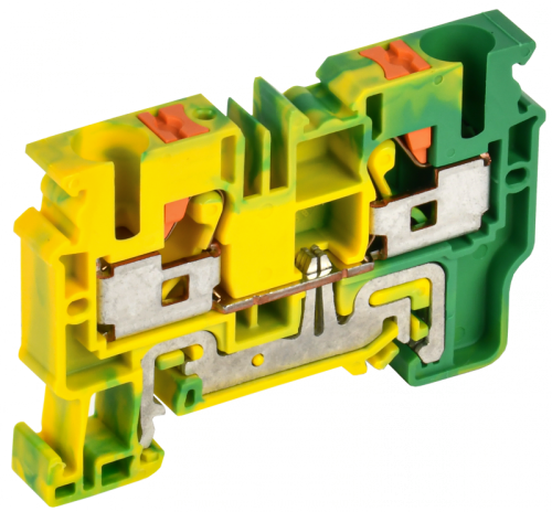 Колодка клеммная CP-PEN земля 10мм2 желто-зеленая IEK | код YCT21-00-K52-010 | IEK Колодка клеммная CP-PEN земля 10мм2 желто-зеленая IEK | код YCT21-00-K52-010 | IEK