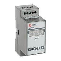 VD-G31 Вольтметр цифровой на DIN однофазный PROxima (без поверки | код  vd-g31 | EKF