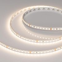Лента светодиодная RT-A128-8mm 24V Warm 3500К 9.6Вт/м IP20 2835 высок. эффект. 150лм/Вт (уп.5м) Arlight 038757