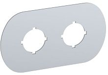 Шильдик MA6-1002 (пласт.2места) (COS) | код 1SFA611930R1002 | ABB