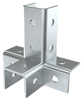 Соединит. угловой четырехсторон. для STRUT-профиля HDZ IEK | код CSE10-UCH-HDZ | IEK