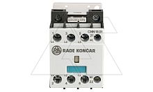 Контактор CNN 18 01 220/230V 50Hz, 3P, 18A/(30A по AC-1), 7.5kW(400VAC), 220/230VAC, 1NC | код EAC604753 | Rade Koncar