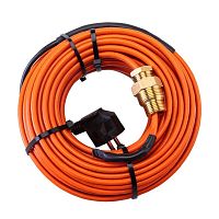 Кабель греющий саморег. 10 ККНС 2ЛПп-ЭЛ 65/85 в трубу 10м/100Вт PROconnect 51-0605-4