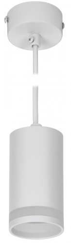 Светильник 4007 подвесной GU10 белый IEK | код LT-UCB0-4007-GU10-1-K01 | IEK