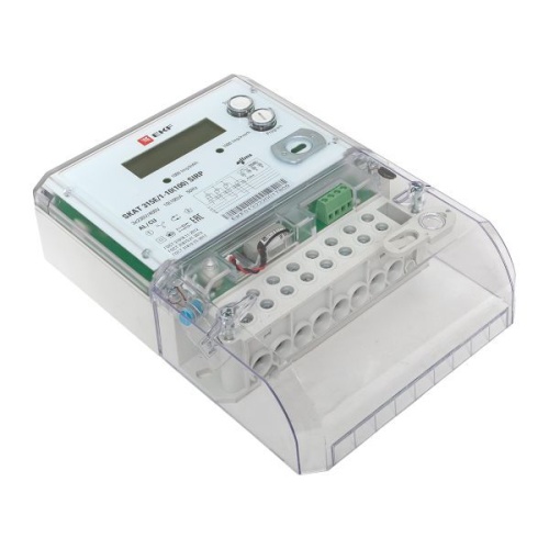 Счётчик электрической энергии трехфазный многотарифный SKAT 315E/1-10(100) SIRP PROxima | код 31502R | EKF фото 7 Счётчик электрической энергии трехфазный многотарифный SKAT 315E/1-10(100) SIRP PROxima | код 31502R | EKF фото 7