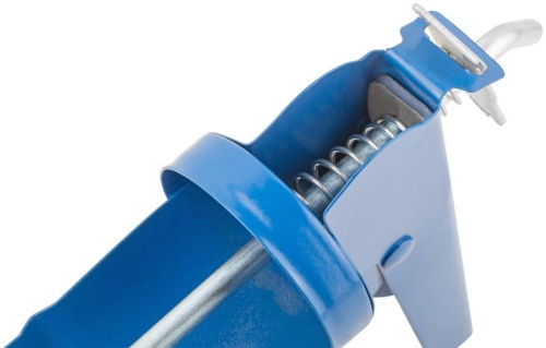 Пистолет для герметика полукорпусной 225 мм | код 14105М | FIT фото 7