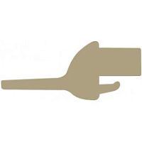 423 090, Заглушка разъёма для клеммников PCY, (бежевая), PCY IT | код 0.0.0.4.23090 | KLEMSAN