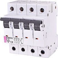 Автоматический выключатель ETIMAT 10 3p+N C 2А (10 kA) | код 002136708 | ETI