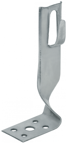 Дер. пр. кр. 6-8мм угл. скр. h=140мм оц. сталь HDZ IEK | код ZDP87-14-1-68-140 | IEK