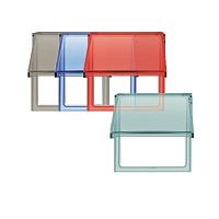 Вставка с крышкой для розетки в 2701610-.., ...620-..., 630-..., 640-030, S27Pl, синий прозрачный | код 2700679-109 | Simon