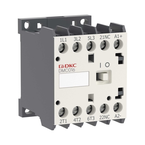 Миниконтактор YON DMC016 16A 7,5кВт AC3 3P кат. 110В DC 1НО | код DMC016-3C10D110 | DKC