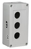 Корпус HF999003 серый 3 отверстия | код 004770414 | ETI
