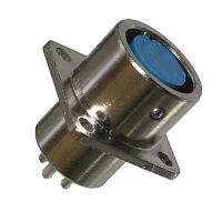 Разъём быстроразъёмный XS12-5 (Zn) panel jack | код 106656 | Ruichi