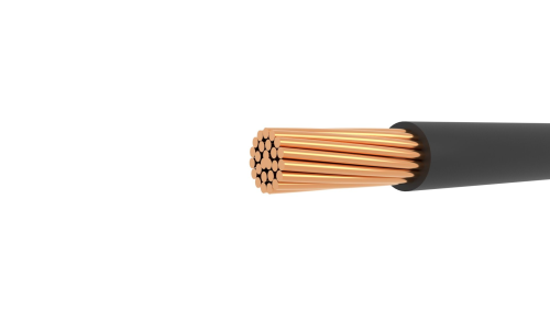 Провод силовой ПуГП нг(А)HF 1х50 ТРТС черный | код БП-00014010 | ЭлПром
