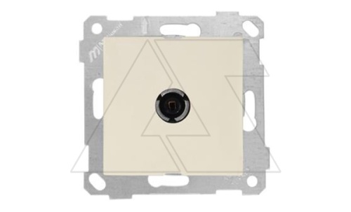 Rita - Розетка TV, оконечная, сл.кость | код 2200-171-0102 | Mutlusan