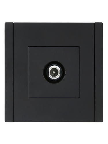 FORTE&PIANO Роз. TV проходная FP129 чер. IEK | код FP-A10-P-K02 | IEK фото 3 FORTE&PIANO Роз. TV проходная FP129 чер. IEK | код FP-A10-P-K02 | IEK фото 3