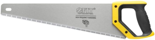 Ножовка по дереву, переменный профиль, каленый зуб, по живой/влажной древесине, Профи 450 мм | код 40533 | FIT фото 5